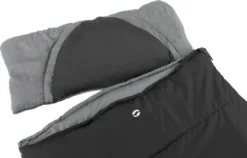 Outwell Contour Slaapzak - Zwart -Buiten Kamperen Verkoop 1069 1900 5709388112668 contour midnight black feature photo4