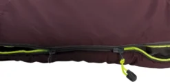 Outwell Campion Lux Slaapzak - Aubergine Rood -Buiten Kamperen Verkoop 1069 1900 5709388127891 campion lux aubergine feature photo12