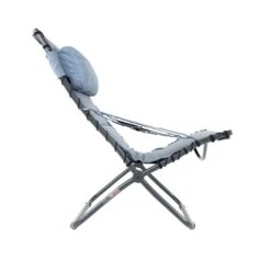 Crespo Tex Comfort AP-262 Loungestoel - Blauw -Buiten Kamperen Verkoop 1148405 05 1 1 1