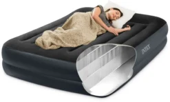 Intex Pillow Rest Raised Luchtbed - Queensize - Ingebouwde Elektrische Pomp -Buiten Kamperen Verkoop 1320 1900 64124 inuse 2023 300