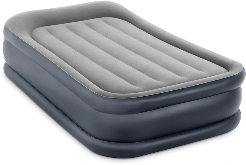 Intex Deluxe Pillow Rest Raised luchtbed - Eenpersoons - Ingebouwde elektrische pomp Intex Deluxe Pillow Rest Raised Luchtbed - Eenpersoons - Ingebouwde Elektrische Pomp -Buiten Kamperen Verkoop 1320 1900 64132 prd 2017 300