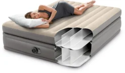 Intex Prime Comfort Luchtbed - Queensize - Ingebouwde Elektrische Pomp -Buiten Kamperen Verkoop 1320 1900 64164 inuse 2023 300