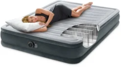 Intex Comfort Plush Luchtbed - Queensize - Ingebouwde Elektrische Pomp -Buiten Kamperen Verkoop 1320 1900 67770 inuse 2023 300