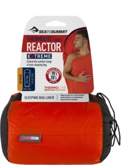 Sea To Summit Reactor Extreme Thermolite Mummymodel Lakenzak - Oranje 3 Sea To Summit Reactor Extreme Thermolite Mummymodel Lakenzak - Oranje -Buiten Kamperen Verkoop 1900 1429 00974419 04