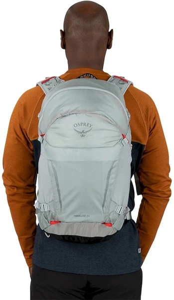 Osprey Hikelite wandelrugzak - 26 liter - Zilver Osprey Hikelite Wandelrugzak - 26 Liter - Zilver -Buiten Kamperen Verkoop 1900 1900 0039 hikelite 26l s23 onbody6 silverlining 10004802