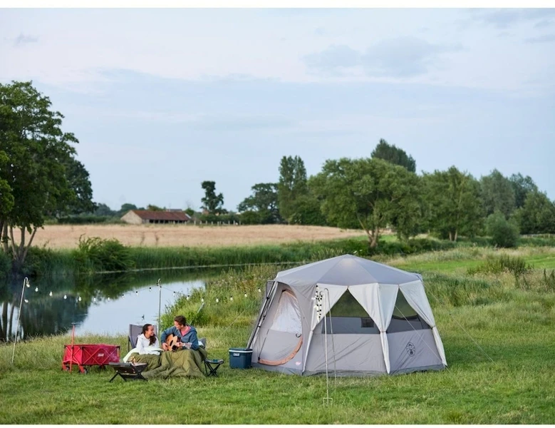 Coleman Octagon Grey familietent - 8 persoons Coleman Octagon Grey Familietent - 8 Persoons -Buiten Kamperen Verkoop 1900 1900 coleman octagon grey familietent 8 persoons 5