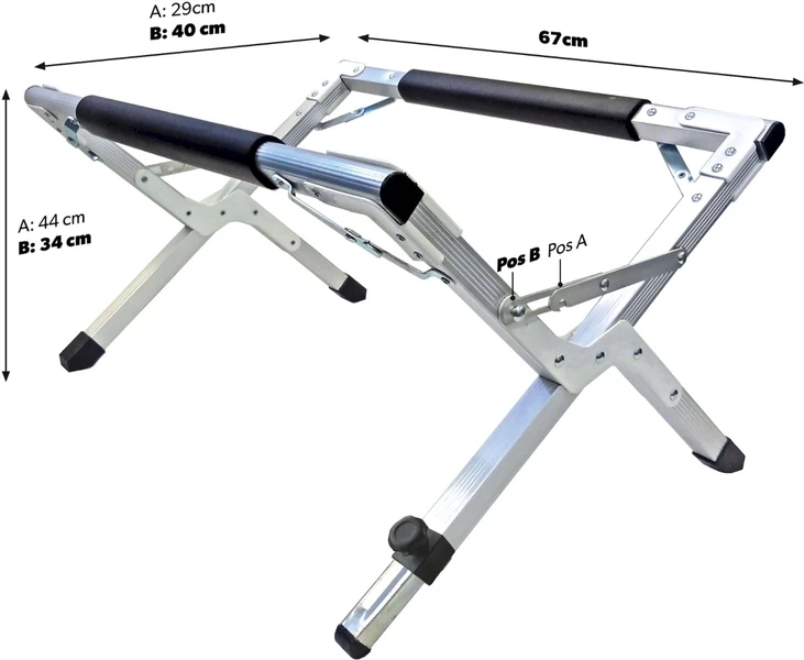 Dometic CF-CBS koelboxstandaard Dometic CF-CBS Koelboxstandaard -Buiten Kamperen Verkoop 1900 1900 cooler stand silver p401