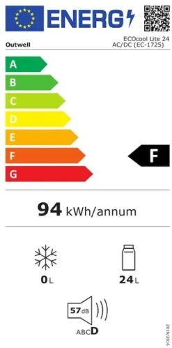 Outwell Ecocool Lite Elektrische Koelbox - 24 Liter - Donkerblauw -Buiten Kamperen Verkoop 1900 950 ecocool blauw 5