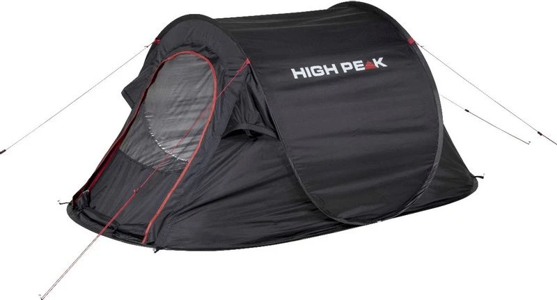 High Peak Vision 2 pop-up tent - 2 persoons - Zwart High Peak Vision 2 Pop-up Tent - 2 Persoons - Zwart -Buiten Kamperen Verkoop 646 1200 4001690102803.pt03