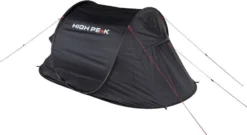 High Peak Vision 2 Pop-up Tent - 2 Persoons - Zwart 4 High Peak Vision 2 Pop-up Tent - 2 Persoons - Zwart -Buiten Kamperen Verkoop 654 1200 4001690102803.pt04