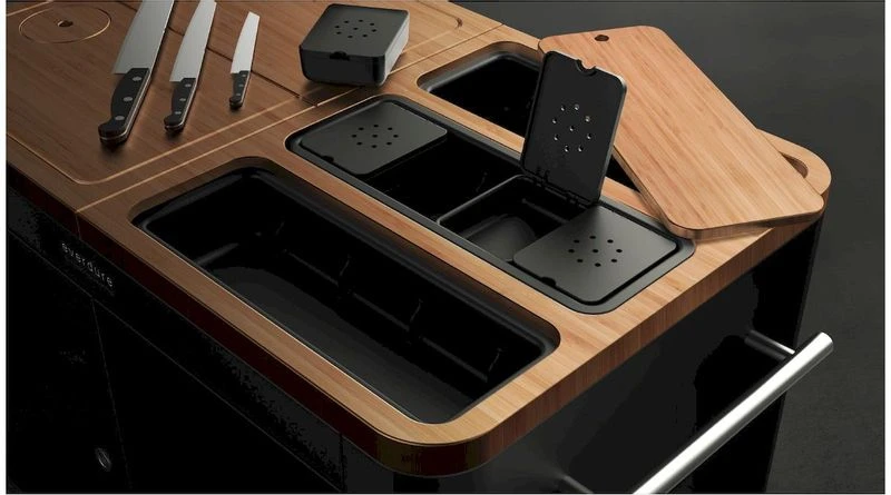 Everdure barbecue Prep Kitchen - Mat zwart Everdure Barbecue Prep Kitchen - Mat Zwart -Buiten Kamperen Verkoop 667 1200 9312646030190 5