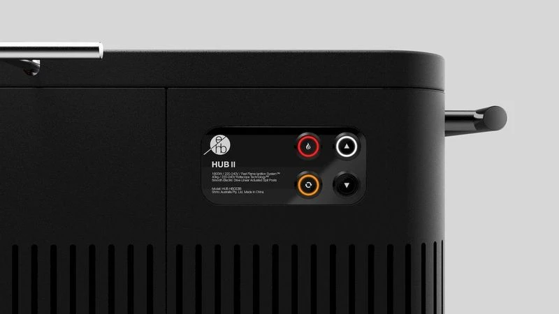 Everdure Hub II houtskool barbecue - zwart Everdure Hub II Houtskool Barbecue - Zwart -Buiten Kamperen Verkoop 675 1200 9312646027510 1