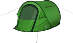 High Peak Vision 2 Pop-up Tent - 2 Persoons - Groen -Buiten Kamperen Verkoop 708 1200 4001690101080.pt06