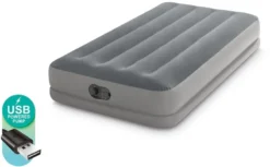 Intex Prestige Mid-Rise Luchtbed - Eenpersoons - Ingebouwde Elektrische Pomp -Buiten Kamperen Verkoop 745 1200 intex twin prestige mid rise luchtbed 1 persoons 2
