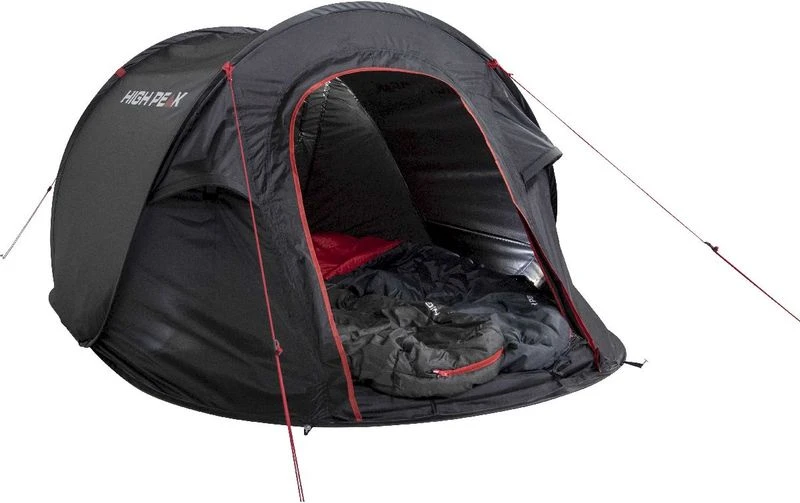 High Peak Vision 2 pop-up tent - 2 persoons - Zwart High Peak Vision 2 Pop-up Tent - 2 Persoons - Zwart -Buiten Kamperen Verkoop 755 1200 4001690102803.pt05