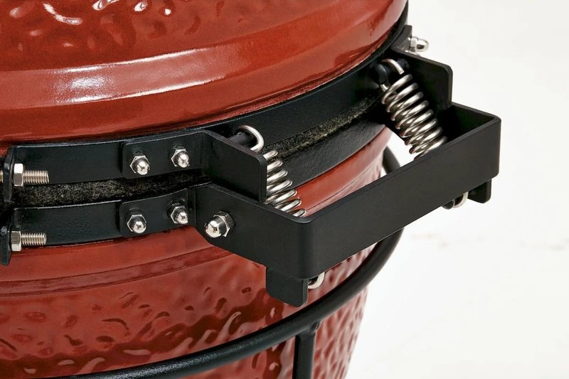 Kamado Joe Junior barbecue Kamado Joe Junior Barbecue -Buiten Kamperen Verkoop 800 1200 kamadojoejr hinge cmyk