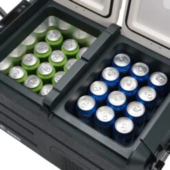 Eurom Double Fred Compressor Koelbox - 38 Liter -Buiten Kamperen Verkoop 8713415388046 double fred 2515 11