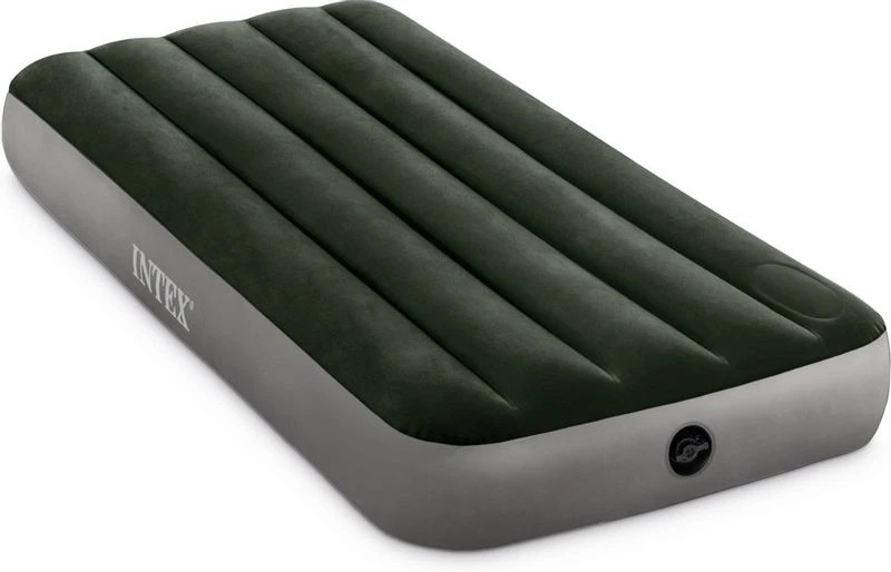 Intex Downy luchtbed - Eenpersoons - Ingebouwde voetpomp Intex Downy Luchtbed - Eenpersoons - Ingebouwde Voetpomp -Buiten Kamperen Verkoop 899 1400 64760 prd3 2020 300 1