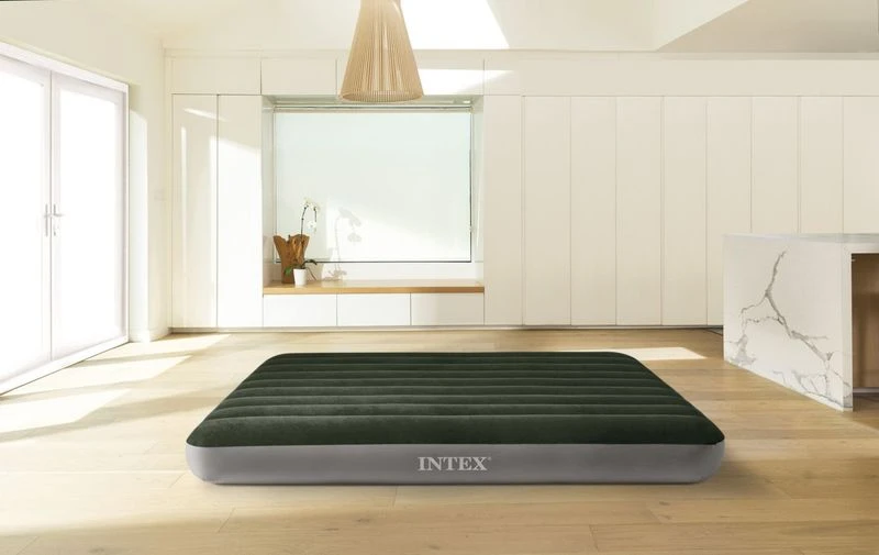 Intex Downy luchtbed - Queensize - Ingebouwde voetpomp Intex Downy Luchtbed - Queensize - Ingebouwde Voetpomp -Buiten Kamperen Verkoop 899 1423 64763 3