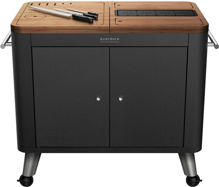 Everdure barbecue Prep Kitchen - Mat zwart Everdure Barbecue Prep Kitchen - Mat Zwart -Buiten Kamperen Verkoop 900 1058 9312646030190