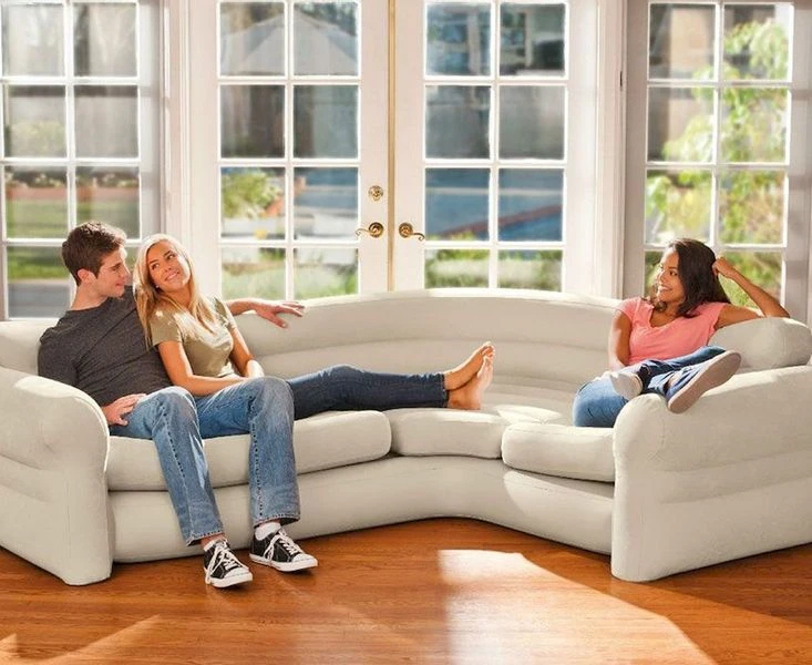 Intex Opblaasbare hoekbank Intex Opblaasbare Hoekbank -Buiten Kamperen Verkoop 900 1100 intex corner sofa 1