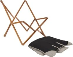 Bo-Camp Urban Outdoor Bloomsbury Vlinderstoel - Beige - L 4 Bo-Camp Urban Outdoor Bloomsbury Vlinderstoel - Beige - L -Buiten Kamperen Verkoop 900 1148 1200354 06