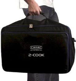 CADAC 2-Cook Pro Deluxe - 2-pits Kooktoestel -Buiten Kamperen Verkoop 900 1200 2 cook carry bag