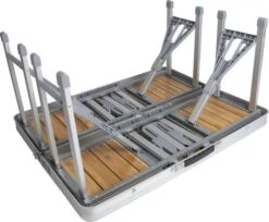 Bo-Camp 136 X 85 Inklapbare Picknicktafel - Bamboe -Buiten Kamperen Verkoop 900 1350 1404800 05