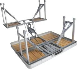 Bo-Camp 136 X 85 Inklapbare Picknicktafel - Bamboe -Buiten Kamperen Verkoop 900 1350 1404800 06