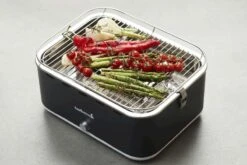 Barbecook Carlo Houtskool Tafelbarbecue - Grijs 4 Barbecook Carlo Houtskool Tafelbarbecue - Grijs -Buiten Kamperen Verkoop 900 1350 bc cha 1015 sf 01 hr