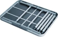 Bo-Camp 70 X 60 Campingtafel - Grijs -Buiten Kamperen Verkoop 900 1358 1404388 03