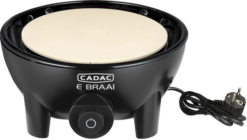 CADAC E-Braai elektrische barbecue - Zwart CADAC E-Braai Elektrische Barbecue - Zwart -Buiten Kamperen Verkoop 900 1500 5840 20 04 e braai 40 pizza stone