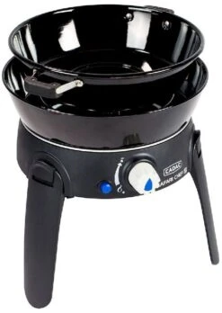 CADAC Safari Chef 30 Gasbarbecue - LP Lite 2 CADAC Safari Chef 30 Gasbarbecue - LP Lite -Buiten Kamperen Verkoop 900 641 6540 safari chef 30 pot 2