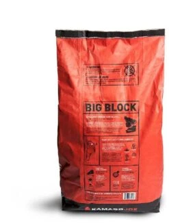 Kamado Joe Big Block Houtskool 9 Kg -Buiten Kamperen Verkoop 900 681 900 716 big block charcoal bag back