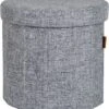 Bo-Camp Urban Outdoor Ottoman Bromley Poef - Grijs