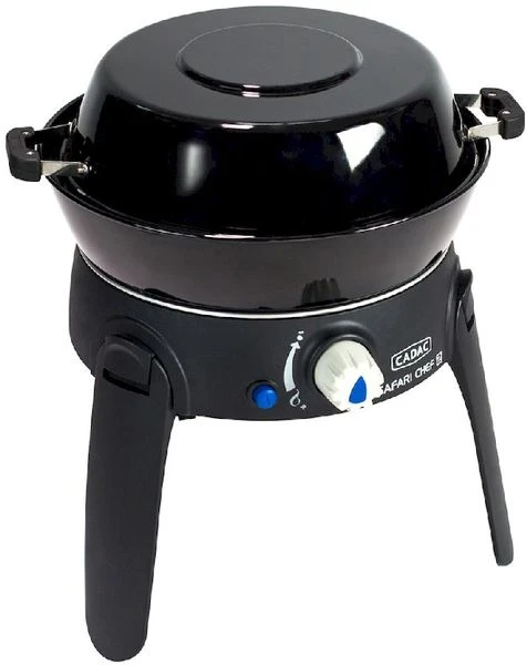 CADAC Safari Chef 30 gasbarbecue - LP Lite CADAC Safari Chef 30 Gasbarbecue - LP Lite -Buiten Kamperen Verkoop 900 712 6540 safari chef 30 dome 3 1