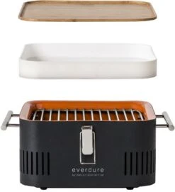 Everdure Cube Houtskool Barbecue - Zwart -Buiten Kamperen Verkoop 900 821 9312646028869 2