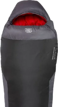 Highlander Serenity 350 Mummy Slaapzak - Charcoal -Buiten Kamperen Verkoop 900 900 sb186 ch top