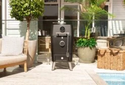 Everdure 4K Houtskool Barbecue Met Beschermhoes - Mat Zwart -Buiten Kamperen Verkoop 9312646033740 6 copy