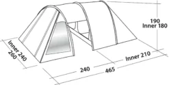 Easy Camp Galaxy 400 Steel Blue Tunneltent - 4 Personen -Buiten Kamperen Verkoop 932 1900 3186c636 4f86 4c19 91d7 021f555dd42a 1280x960