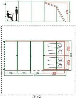 Coleman Vail Tunneltent - 4 Persoons -Buiten Kamperen Verkoop 972 1900 coleman vail tunneltent 4 persoons 2