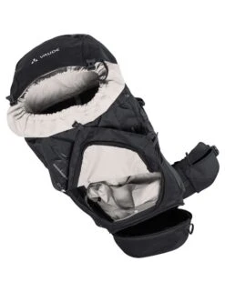 Vaude Asymmetric Rugzak - 52 + 8 Liter - Zwart - Heren 3 Vaude Asymmetric Rugzak - 52 + 8 Liter - Zwart - Heren -Buiten Kamperen Verkoop as4 1