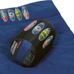 Polydaun Beach House Junior Kinderslaapzak - Surfbord 2 Polydaun Beach House Junior Kinderslaapzak - Surfbord -Buiten Kamperen Verkoop beach house surf detail