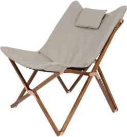 Bo-Camp Urban Outdoor Bloomsbury Vlinderstoel - Beige - M -Buiten Kamperen Verkoop bo camp bloomsburry relaxstoel m beige 1 1