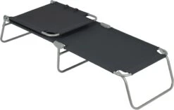 Bo-Camp Vouwbed - Grijs -Buiten Kamperen Verkoop bo camp vouwbed grijs