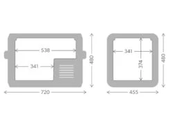 Dometic CFX3 55 Compressor Koelbox - 55 Liter -Buiten Kamperen Verkoop cfx3 55