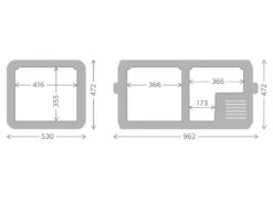 Dometic CFX3 95DZ Compressor Koelbox - 93 Liter 2 Dometic CFX3 95DZ Compressor Koelbox - 93 Liter -Buiten Kamperen Verkoop cfx3 95
