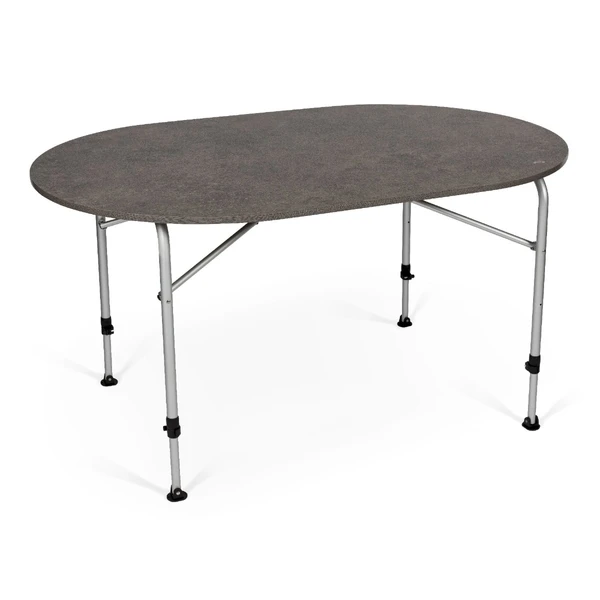 Dometic Zero Concrete Oval campingtafel - 140 x 90 cm Dometic Zero Concrete Oval Campingtafel - 140 X 90 Cm -Buiten Kamperen Verkoop concrete oval table op maat 1