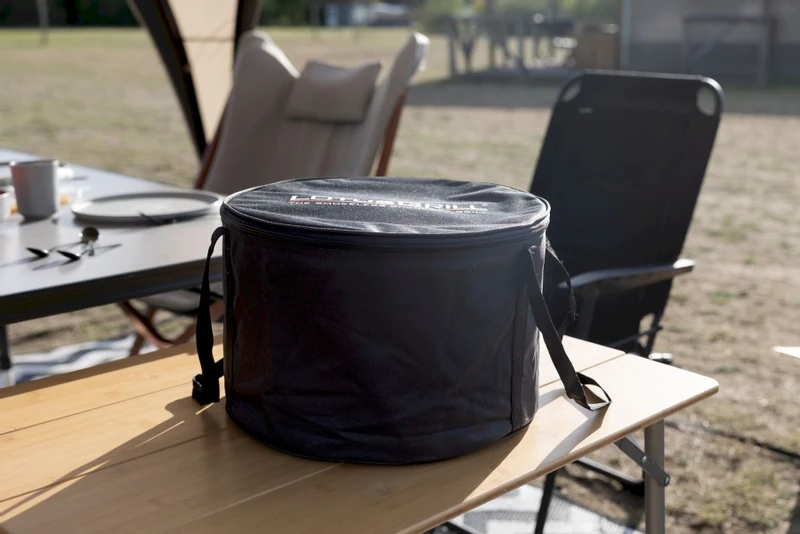 LotusGrill XL Hybrid houtskoolbarbecue - Rood LotusGrill XL Hybrid Houtskoolbarbecue - Rood -Buiten Kamperen Verkoop lotusgrill in hoes