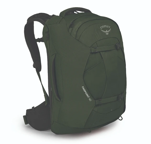 Osprey Farpoint backpack - 40 liter - Donkergroen Osprey Farpoint Backpack - 40 Liter - Donkergroen -Buiten Kamperen Verkoop osprey farpoint40 gophergreen 2
